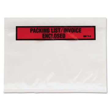 3M™ Top Print Self-adhesive Packing List Envelope, 4.5 X 5.5, Clear, 1,000-box freeshipping - TVN Wholesale